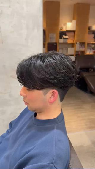 ニュアンスパーマ
#メンズカット#メンズパーマ#ニュアンスパーマ#フェザーパーマ#刈り上げセンターパート#春日井駅#勝川駅