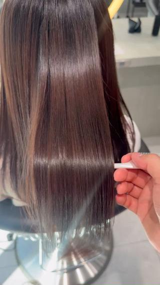 ロング カラー レイヤー/縮毛矯正 のマスター【タケル】のヘアスタイル