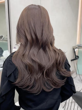 ロング カラー レイヤー/縮毛矯正 のマスター【タケル】のヘアスタイル