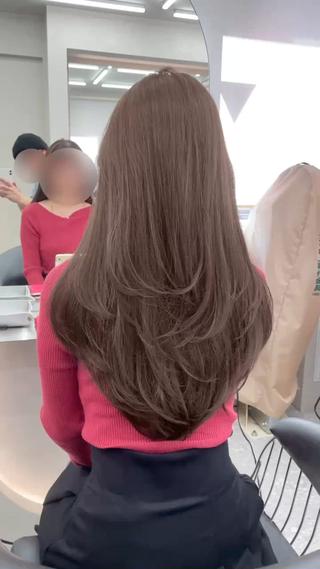 ロング カラー レイヤー/縮毛矯正 のマスター【タケル】のヘアスタイル