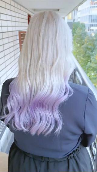 ロング カラー エクステリピート率 No.1 菊池　悠介のヘアスタイル