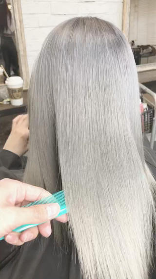 ロング カラー エクステリピート率 No.1 菊池　悠介のヘアスタイル