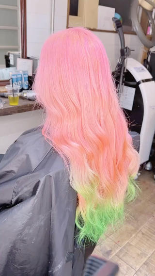 ロング カラー エクステリピート率 No.1 菊池　悠介のヘアスタイル