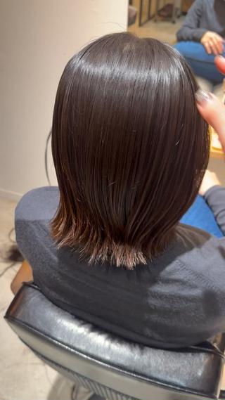 ミディアム diar茅ヶ崎 hair&organic spa【ディア ヘアー&オーガニックスパ】所属・茅ヶ崎/ ボブカット KaNa🌺🌴のヘアスタイル