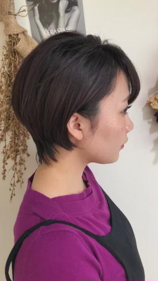 ショートボブ 
