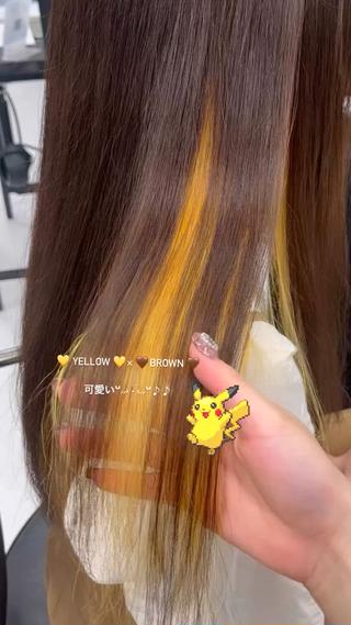 ロング カラー ハイトーン/ゆるふわ 🧚𖥔ׁTOMO♡のヘアスタイル