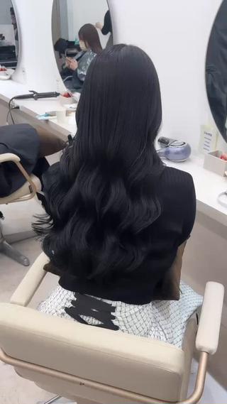 ロング 梅田髪質改善 韓国カット/星野綾哉のヘアスタイル