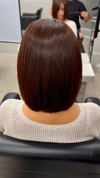 無料カットモデル／ 髪質改善／角田 龍汰のヘアスタイル
