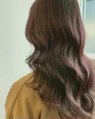 ミディアム カラー 韓国風ハッシュカット 似合わせレイヤー池袋のヘアスタイル