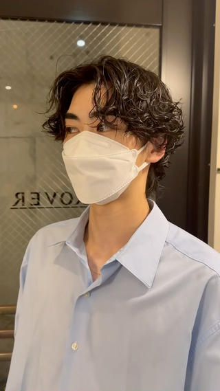 メンズカットパーマ
野暮ったいメンズパーマ得意です