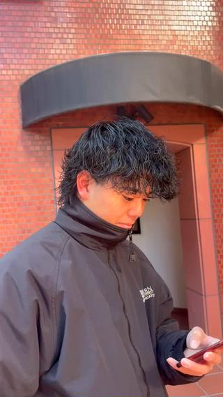 ショート カラー パーマ ✂️メンズ特化✂️ 神田のヘアスタイル