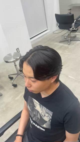 パーマ メンズ fifth天神 パーマ特化/石橋航海のヘアスタイル