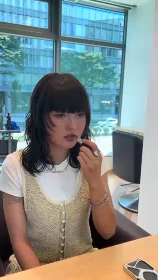 パーマ女子可愛いです 