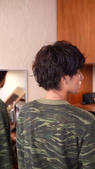 重ためパーマで秋冬っぽさを 