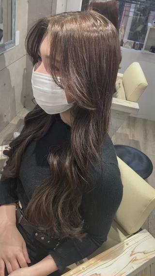 ロング 中野 雄也のヘアスタイル