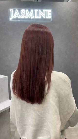 ロング カラー THE2ND 大竹 瞳のヘアスタイル