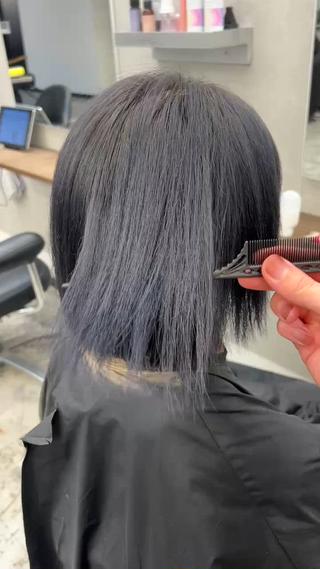 ブリーチ2回履歴の縮毛矯正お任せ下さい！ 