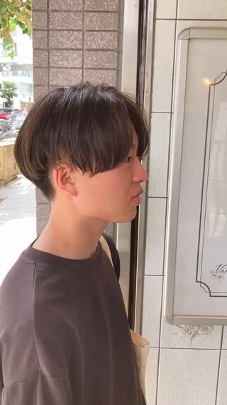 パーマ メンズ メンズサロン アソビ元町のヘアスタイル