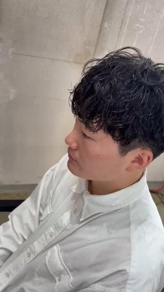 パーマ メンズ isi／門真／古川橋 EITOのヘアスタイル