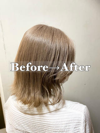 ミディアム カラー ご予約 宜しくお願いします！のヘアスタイル