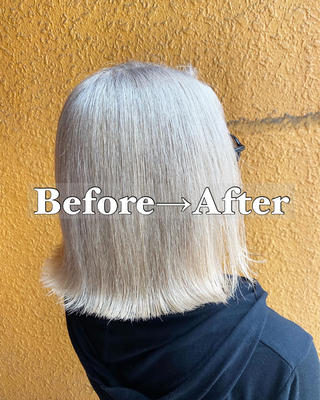 ミディアム カラー ご予約 宜しくお願いします！のヘアスタイル