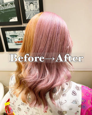 ミディアム カラー ご予約 宜しくお願いします！のヘアスタイル