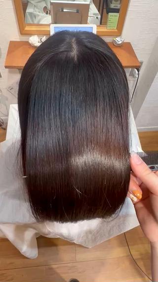 縮毛矯正モデル様募集 たがのヘアスタイル