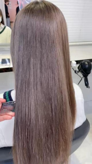 ロング カラー ヘアアレンジ レイヤーダブルカラー KYON店長のヘアスタイル