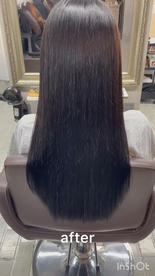 ロング 艶髪/透明感カラー 山﨑俊輔のヘアスタイル