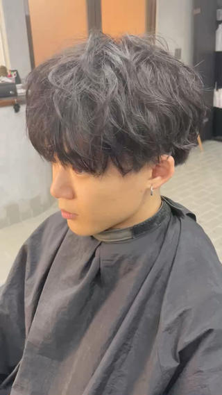 カット＋パーマで動きを出す

セットも教えられます！ 