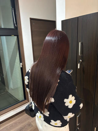 ロング カラー BELSTA 遠藤亜実のヘアスタイル