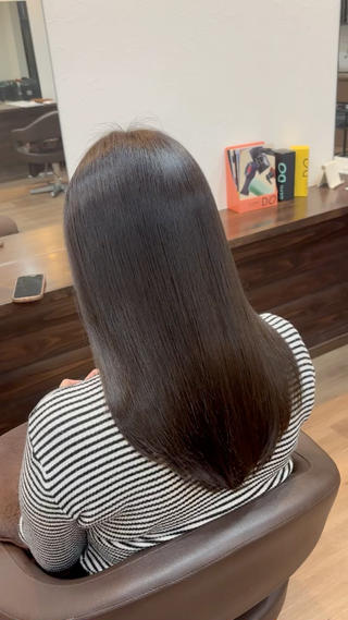 ロング カラー BELSTA 遠藤亜実のヘアスタイル