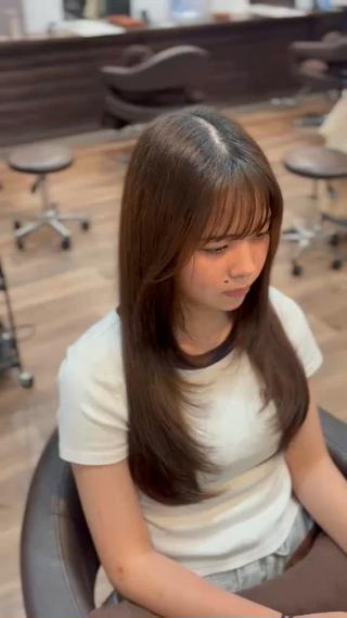 ロング BELSTA 遠藤亜実のヘアスタイル