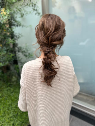 ヘアアレンジ marleeヘアセット＆シャンプーブロー専門店所属・ヘアセット専門 🫧ARIANAのヘアスタイル