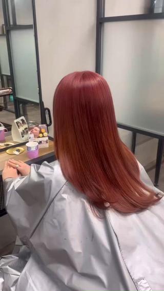 カラー 今井 花音のヘアスタイル