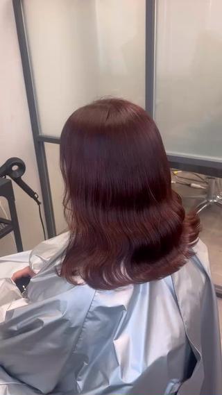 カラー 今井 花音のヘアスタイル