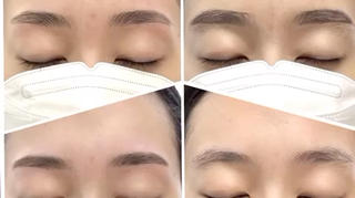 眉毛Waxデザインです 