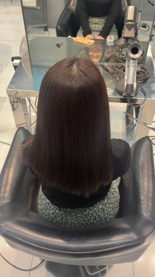 ロング 髪質改善特化 花澤光太朗のヘアスタイル