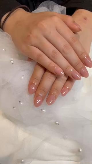 ピンクベージュも可愛いです໒꒰՞ ܸ. .ܸ՞꒱ა⋆⑅˚₊ 