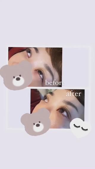 まつ毛パーマって実は目元が派手になるだけではないんですよ

瞼が上がることで、視界が広くなったり、瞼が軽くなって、目が開けやすくなるというお声をたくさん頂いております

簡単に言えば、若返るということですね♪

ぜひ挑戦してみてください 