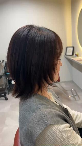 ミディアム ヘアワークフラックス所属・レイヤー/ボブ/ くびれ/ごうきのヘアスタイル
