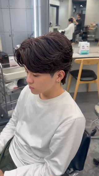 カラー パーマ メンズ fifth 丸山太誠のヘアスタイル