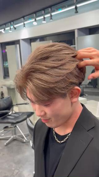 カラー メンズ fifth 丸山太誠のヘアスタイル