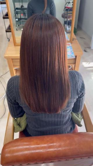 ロング 吉田 明弘のヘアスタイル