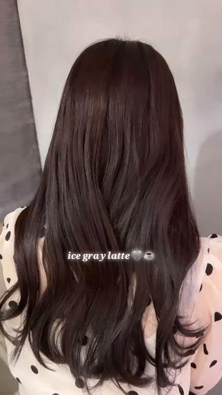 グレージュよりのブラウンカラー ✧︎