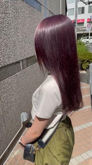 ロング カラー 美髪矯正・レイヤー 倉友哉のヘアスタイル