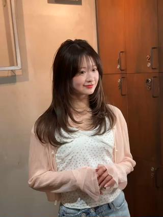 ロング ツヤ髪🫧似合わせ ✨あんどうゆうかのヘアスタイル