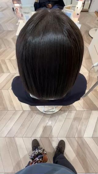 ショート 縮毛矯正/ 似合わせ/古津遼平のヘアスタイル