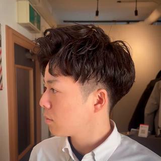 ショート パーマ メンズ 立川メンズカット/ メンズパーマ💈三上のヘアスタイル