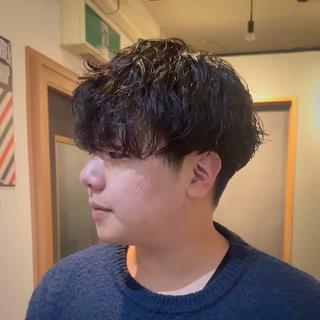 ショート パーマ メンズ 立川メンズカット/ メンズパーマ💈三上のヘアスタイル